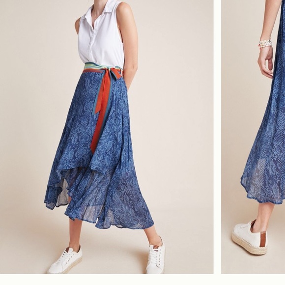 Anthropologie Dresses & Skirts - Anthropologie Joni Wrap Skirt